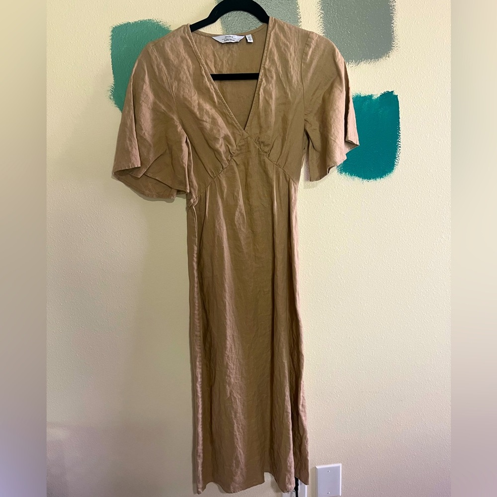 & Other Stories Butterfly sleeve dress